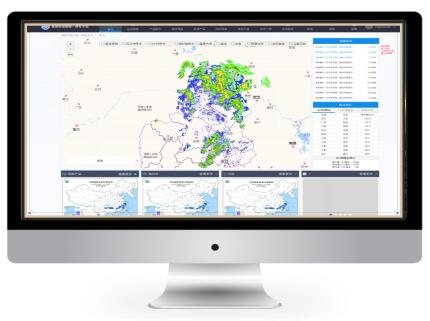 互联网+气象-湖南省短临预报预警平台